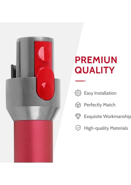 6 Adet Asa Borusu/temizlik Başlığı Klipsi Mandal Sekmesi Düğmesi Dyson V7 V8 V10 V11 V15 Elektrikli Süpürge Yedek Alet Düğmesi Yaylı (Yurt Dışından)