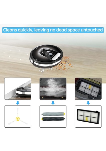 Irobot Roomba 800 900 Serisi 960 980 890 805 880 Serisi Robot Süpürge Aksesuarları Yedek Parçaları Yedek Parçalar (Yurt Dışından) fiyatları