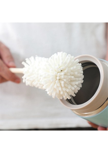 Sünger Fırça Uzun Saplı Bardak Fırçası Temizleyici Mutfak Temizleme Aracı Şişe (Yurt Dışından) modelleri