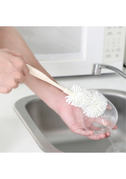 Sünger Fırça Uzun Saplı Bardak Fırçası Temizleyici Mutfak Temizleme Aracı Şişe (Yurt Dışından) fırsatları