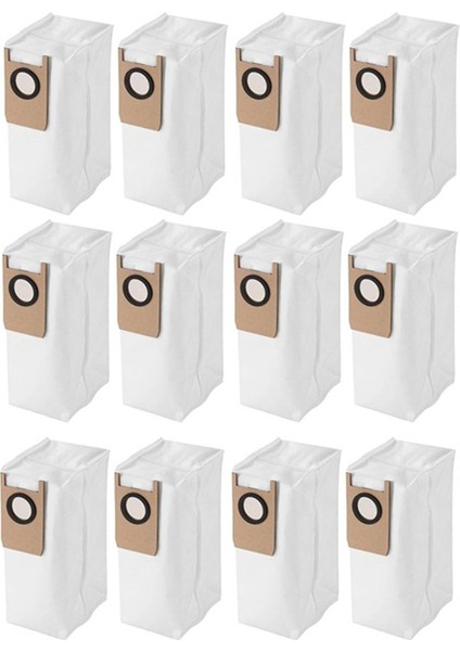 Eufy Omni S1 / S1PRO Süpürge Aksesuarları 12 Adet Toz Torbası Uzun Ömürlü ve Iyi Çalışmak Üretilmiştir (Yurt Dışından) modelleri