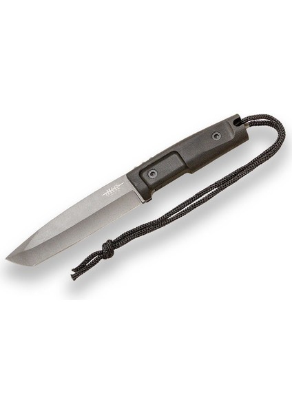 Joker 0786 Survival Rubber Handle Titanyum Kaplamalı Kılıflı Bıçak