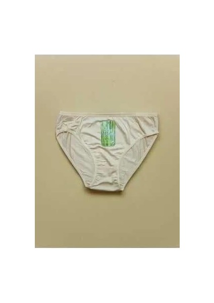 201 Kadın Bambu Bikini Slip Ten