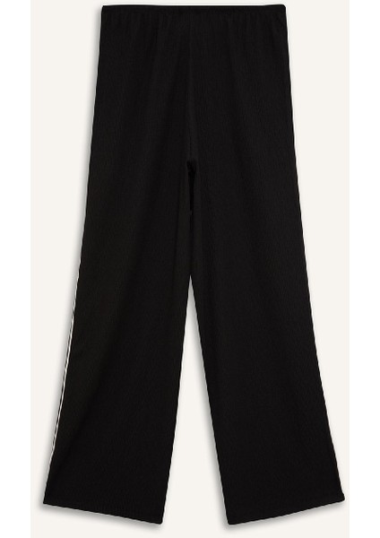 Nba Miami Heat Wide Leg Çift Cepli Geniş Paça Standart Boy Krinkıl Kumaş PANTOLON D8804AX25SP