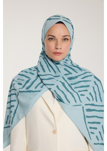 Pure Tone Şal - V Desen - Su Yeşili - Yeşil fiyatları
