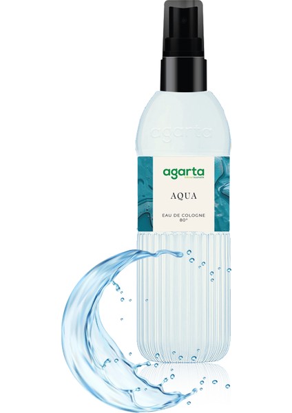 Kolonya Aqua 150 Ml Pet Şişe