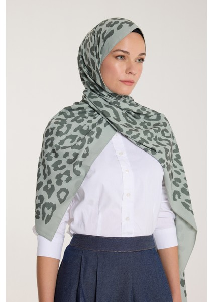 Pure Tone Şal - Leopar Desen - Çağla - Koyu Çağla fiyatları