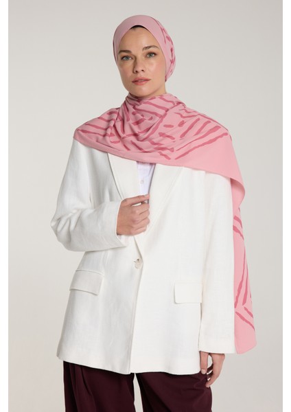 Pure Tone Şal - V Desen - Pembe - Gülkurusu fiyatları