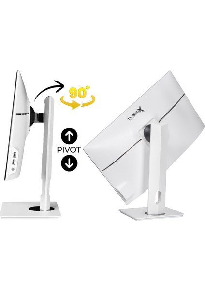 TAXPRO55 I5 12400 64GB Ddr4 1tb M.2 Nvme 23.8 Inç Fhd Pivot Bth Webcam Wifi All In One Pc