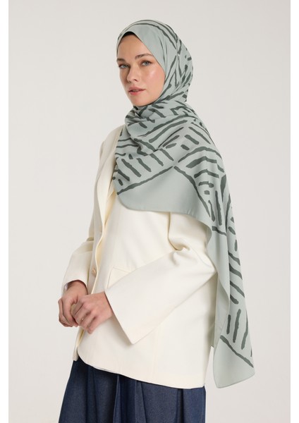 Pure Tone Şal - V Desen - Çağla - Koyu Çağla fiyatları