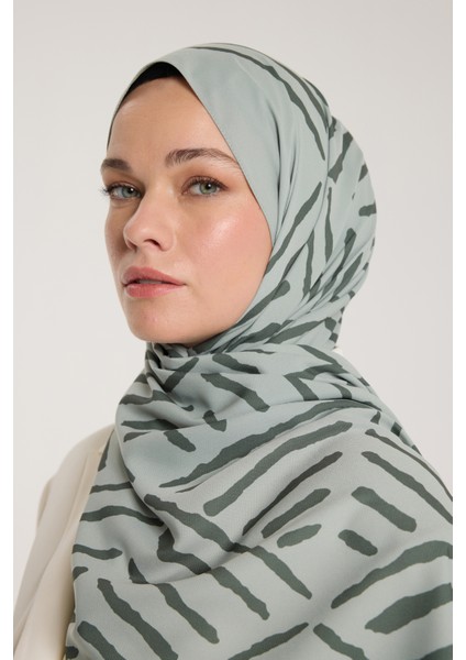 Pure Tone Şal - V Desen - Çağla - Koyu Çağla fırsatları