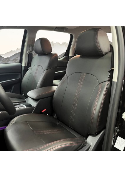 Foton Tunland V9 Araca Özel Oto Koltuk Kılıfı -Deri
