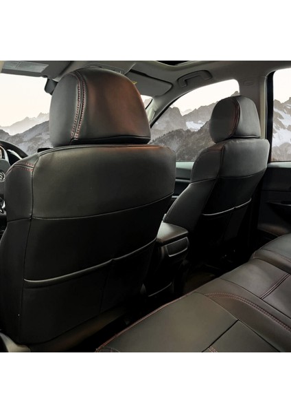 Foton Tunland V9 Araca Özel Oto Koltuk Kılıfı -Deri