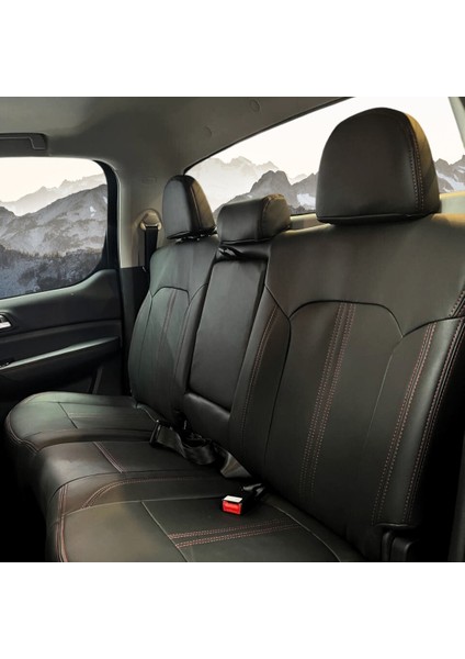 Foton Tunland V9 Araca Özel Oto Koltuk Kılıfı -Deri