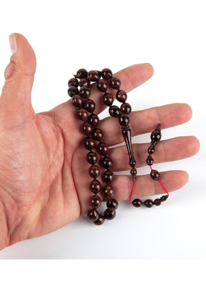 Katalin Çubuk Beyzi Kesim 8.5X11.5MM Tesbih - Ibrahim Atasever Usta Işi fiyatları