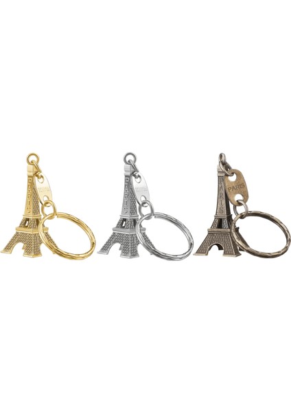 10 Adet Paris Eyfel Kulesi Şekli Anahtarlık Yenilikçi Gadget Biblo Hatıra Noel Hediyesi Anahtarlıkrenk:bronz (Yurt Dışından)