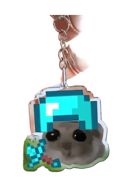 Eğlenceli Sevimli Meme Im Sadece Bir Kız Üzgün Hamster Anahtarlık Anahtarlıklar Aksesuarlar Yüzük Çanta Komik Kolye Anahtarlık Takı Hayranları Hediyeler (Yurt Dışından)