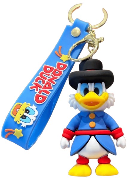 Anime Sevimli Disney Donald Duck Anahtarlık Karikatür Figür Anahtarlıklar Donald Duck Anahtarlık Modeli Yeni Yıl Çocuk Hediyeleri Renk: E / Boyut: 6 cm (Yurt Dışından)