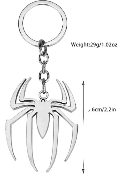 Cool Marvel Spiderman Anime Biblo Anahtarlık Sırt Çantası Aksesuarları Anahtarlık Y2K Charm Anahtarlık (Yurt Dışından)
