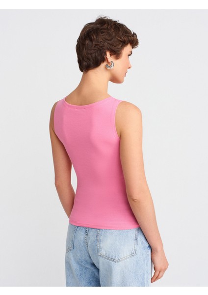 20868 Kayık Yaka Kolsuz Top-Mint fiyatları