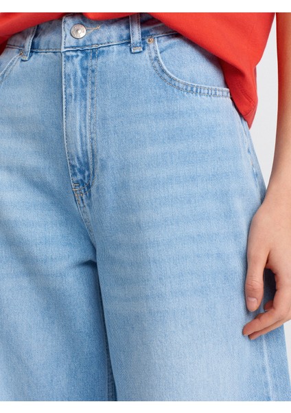 71788 Loose Fit Denim Pantolon-Açık Mavi