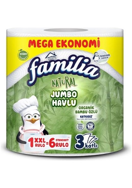 Jumbo Kağıt Havlu 1xxxl = 6 Rulo