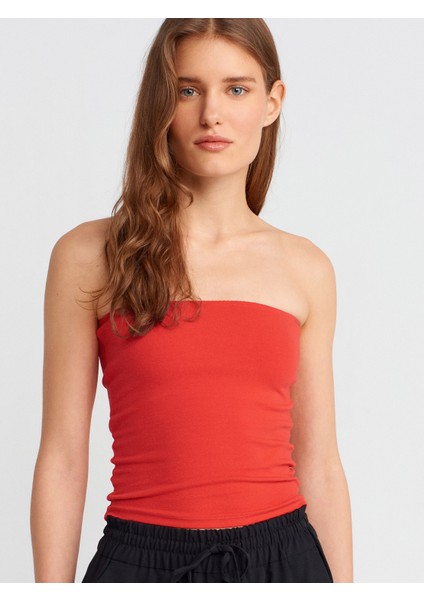 20659 Crop Top-Kırmızı