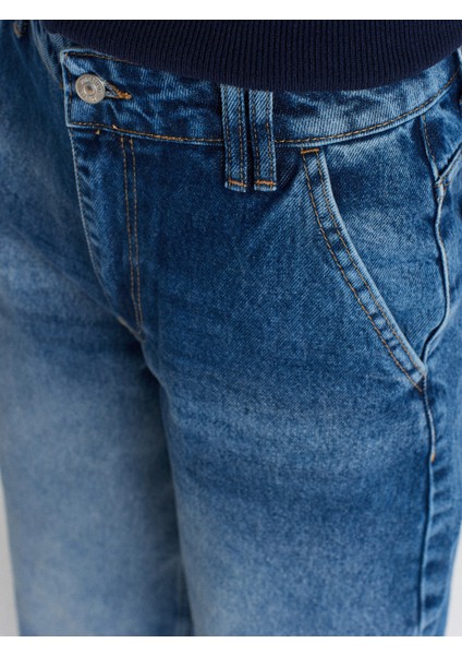 71756 Bol Kesim Balon Denim Pantolon-Tint fırsatları