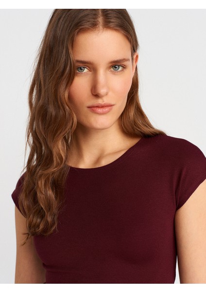 30528 Pamuk Ve Modal Karışımlı Crop Top-Siyah fırsatları