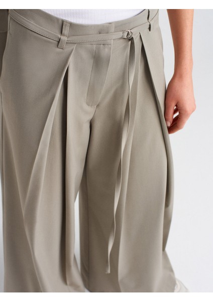 71599 Ince Kemerli Pantolon-Çağla modelleri