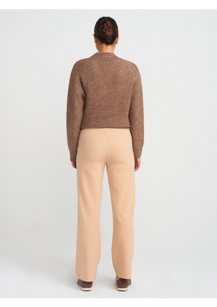 71819 Yüksek Bel Pantolon-Bordo fiyatları