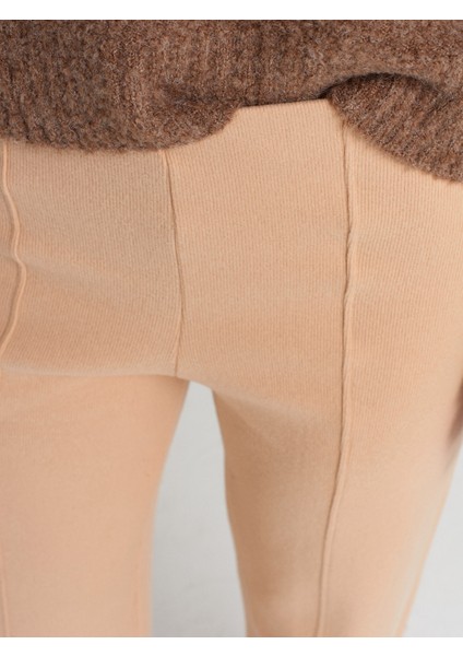 71819 Yüksek Bel Pantolon-Bordo fırsatları