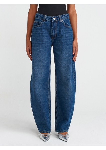 71747 Düşükbel Baggy Denim Pantolon-Tint modelleri