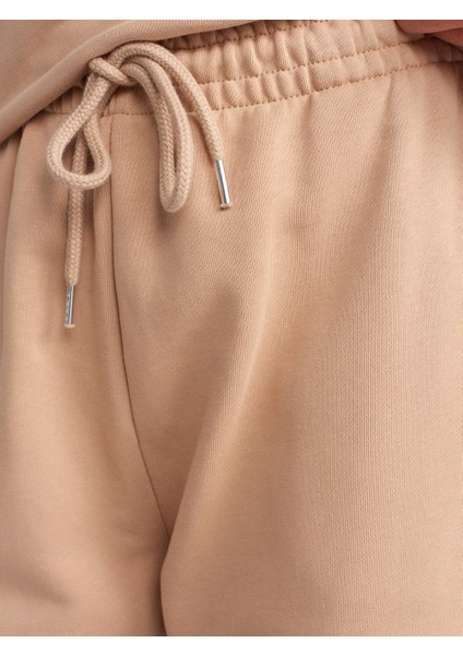 70458 Basic Jogger Pantalon-Açık Bej