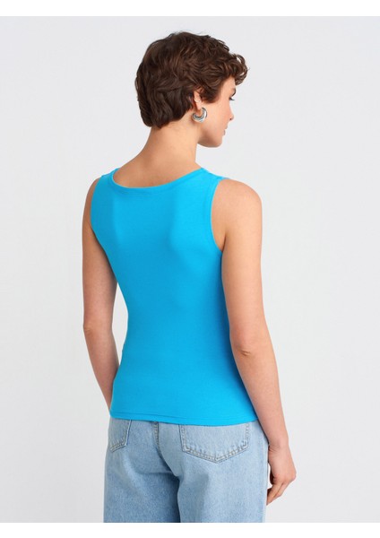 20868 Kayık Yaka Kolsuz Top-Mint fiyatları