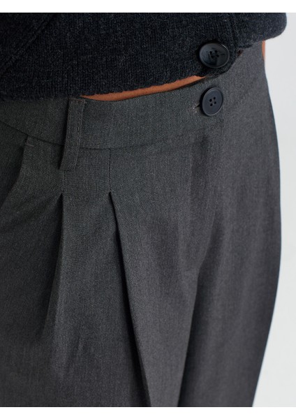 71576 Çift Pilili Pantolon-Camel fırsatları