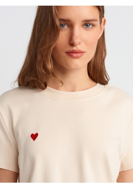 30584 Bisiklet Yaka Pamuklu T-Shirt-Bebe Mavi fırsatları