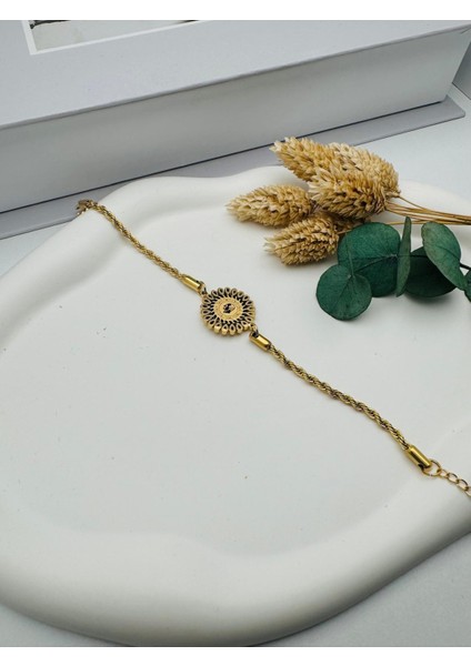 Çeyrekli Bileklik (Gold) Blk 2176