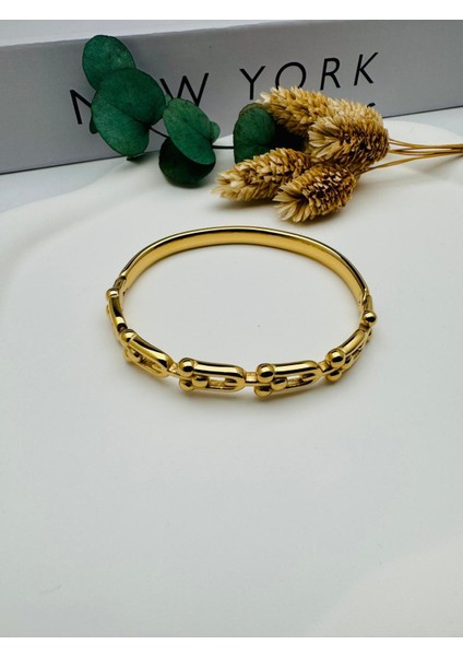 Tiffany Model Çelik Kelepçe (Gold) 22041 fiyatları