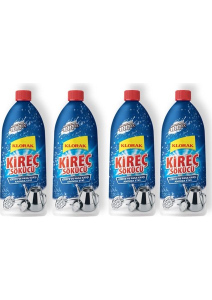 Kireç Sökücü 750 ml 4 Adet