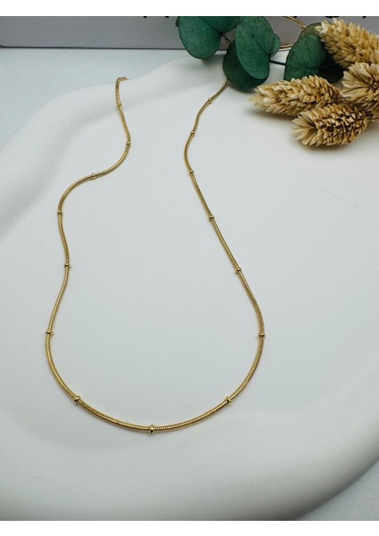 Çelik Kolye (60CM) (Gold) 0106305 fiyatları