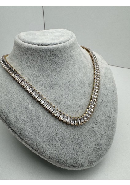 Su Yolu Çelik Kolye (Gold) 0106164