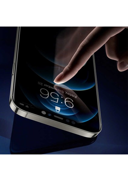 iPhone 16E Wiwu Easy Install Iprivacy Temperli Hayalet Ekran Koruyucu