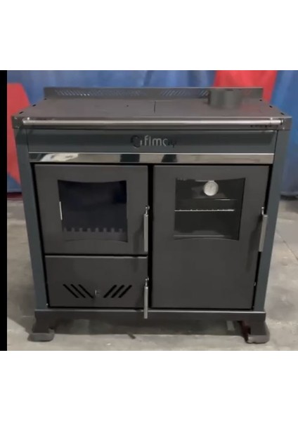 Kuzineli, Katı Yakıtlı Soba/16 Plaka Eşanjörlü