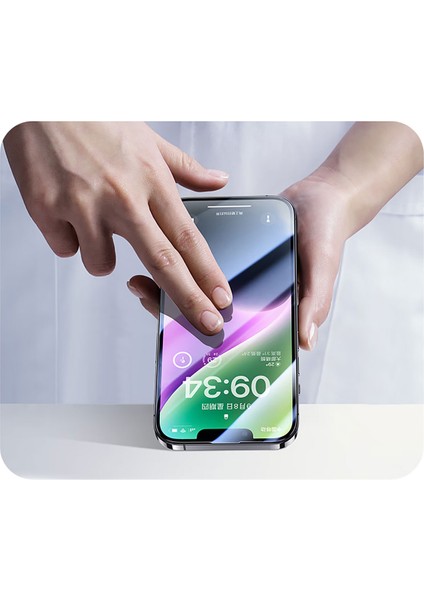 iPhone 16E Wiwu CZ-003 Mavi Işık Teknolojili Hidrofobik Oleofobik Parlama Önleyici Ekran Koruyucu fırsatları