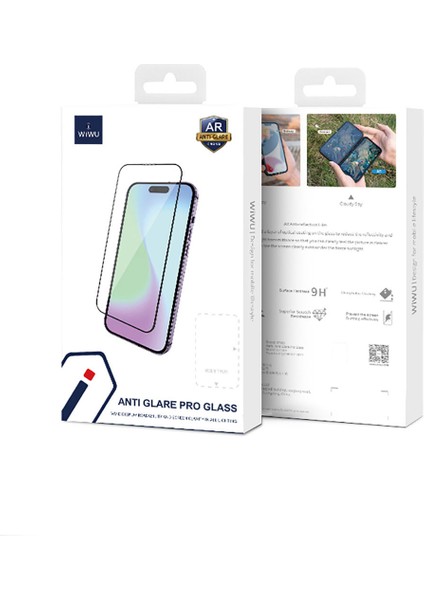 iPhone 16E Wiwu CZ-003 Mavi Işık Teknolojili Hidrofobik Oleofobik Parlama Önleyici Ekran Koruyucu indirimleri