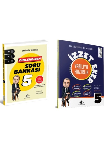 5. Sınıf Din Kültürü ve Ahlak Bilgisi Izzet Eker Soru Bankası +Yazılıya Hazırlık