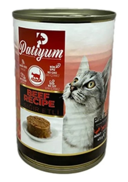 Sığır Etli Kedi Konserve - 5 adet