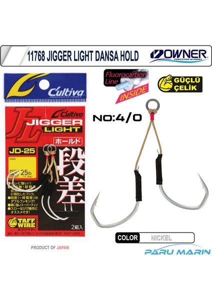 Cultiva 11768 Jigger Light Dansa Hold modelleri