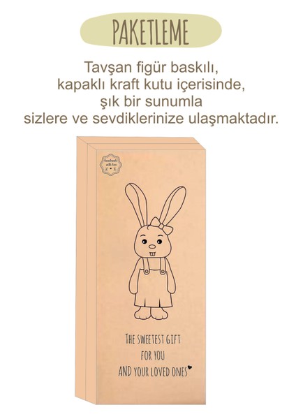 Kız Tavşan Ilk Uyku Arkadaşım Pembe 30 Cm-Kız Bebek Hediyesi Amigurumi Oyuncak fırsatları